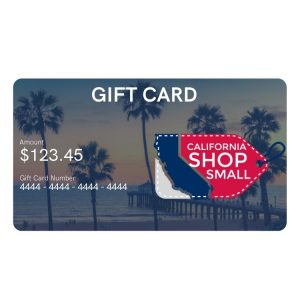 Product Image and Link for California Shop Small Online Gift Card