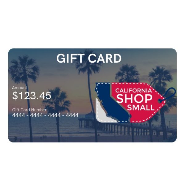 Product Image and Link for California Shop Small Online Gift Card
