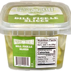 California Shop Small Proper’s Pickle 16 oz Dill Pickle Slices