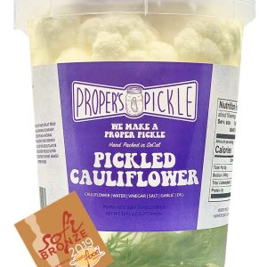 California Shop Small Proper’s Pickle 32 oz Pickled Cauliflower