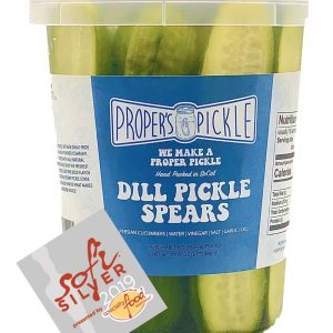 California Shop Small Proper’s Pickle 32 oz Dill Pickle Spears