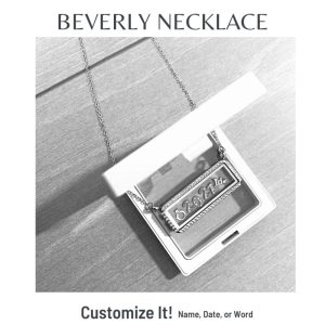 California Shop Small Beverly Necklace – (Customizable)