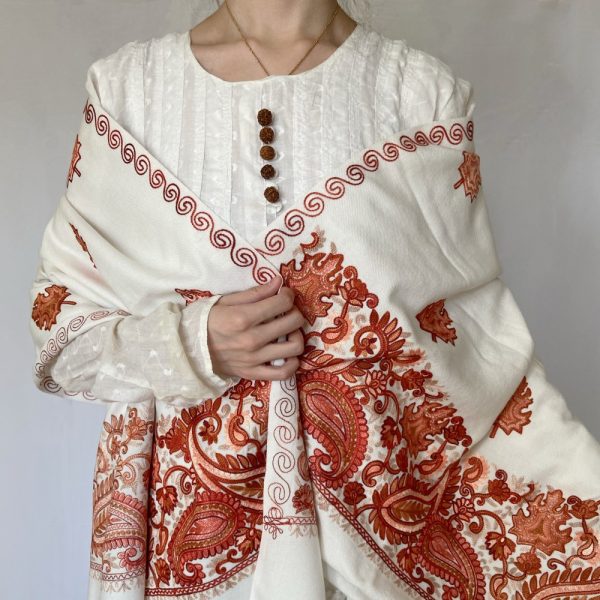 Product Image and Link for Elegant Embroideries Shawls