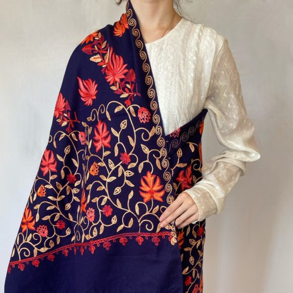 Product Image and Link for Elegant Embroideries Shawls