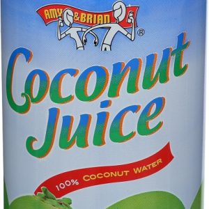 Product Image and Link for Amy & Brian Pure Coconut Water, Non-GMO, No Sugar Added, Refreshing and Hydrating Real Coconut Water, 10oz Cans (Pack of 24)