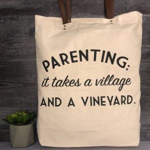 Product Image: Large Canvas Tote Bags – Multiple Sayings & Designs