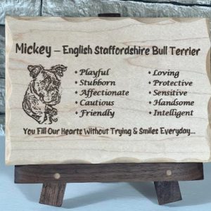Product Image and Link for Customized Pet Plaque