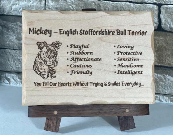 Product Image and Link for Customized Pet Plaque