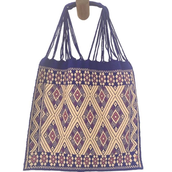 Product Image and Link for Embroidered Hammock Bag With Braided Handles