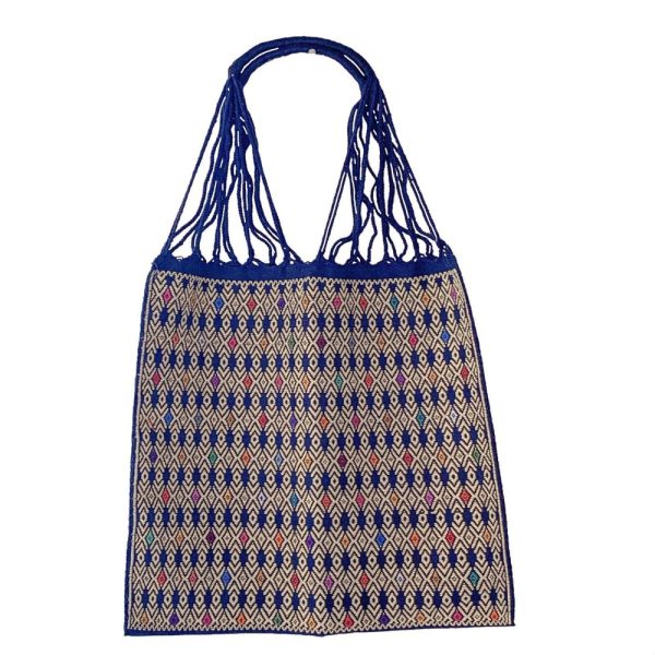 Product Image and Link for Embroidered Hammock Bag With Braided Handles