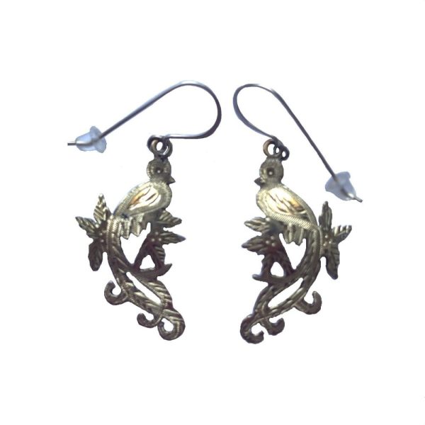 Product Image and Link for Verona Quetzal Bird Earrings
