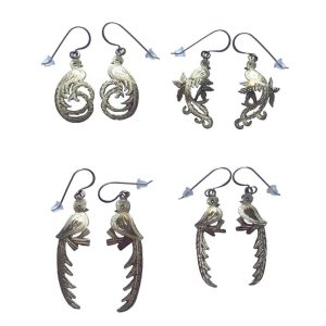 California Shop Small Verona Quetzal Bird Earrings