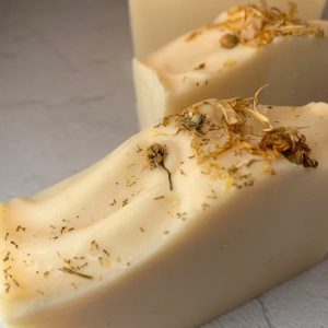 Product Image and Link for Chamomile + Calendula Soap, grapefruit & litsea scent