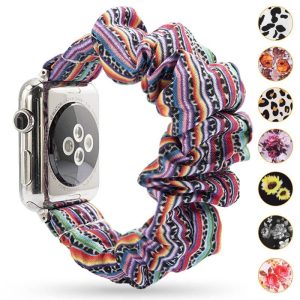 California Shop Small Alina Scrunchie Strap For Apple Watchband