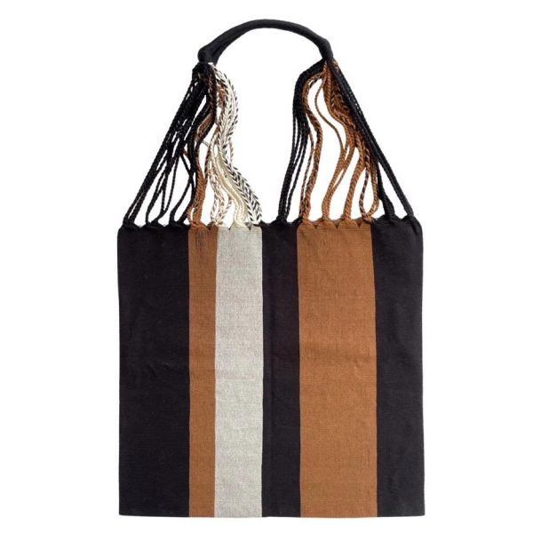 Product Image and Link for Large Multi Striped Hammock Tote