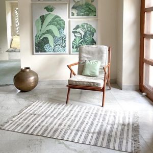 Product Image and Link for 3’x5′ Block Printed Indoor Outdoor Rug