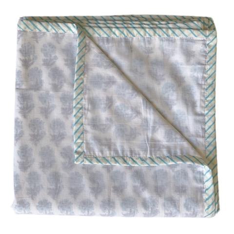 Product Image and Link for Block Printed Baby Dohar Blanket