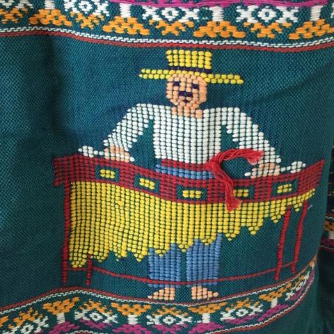 Product Image and Link for Embroidered Guatemalan Apron (Multiple Colors)