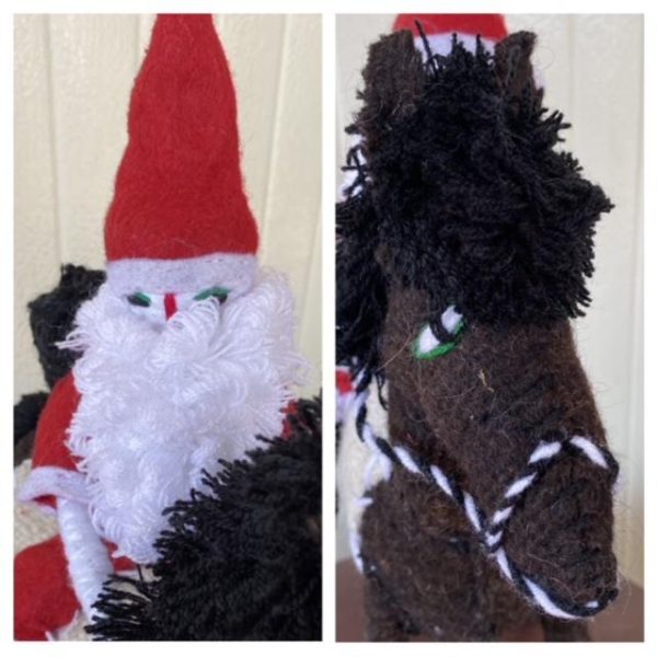 Product Image and Link for Horse Riding Santa