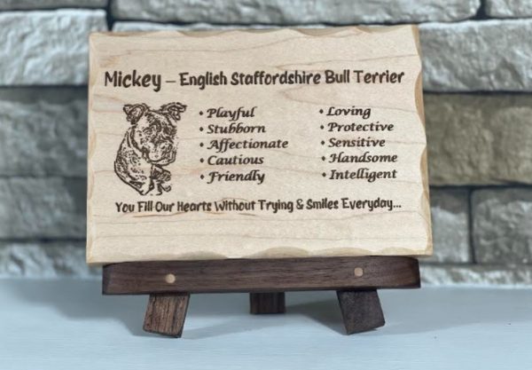 Product Image and Link for Customized Pet Plaque