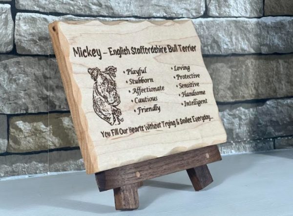 Product Image and Link for Customized Pet Plaque