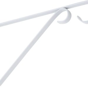 Product Image and Link for White Plant Bracket, 9 Inch