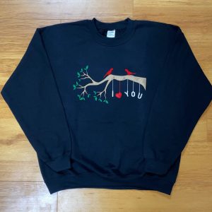 Product Image and Link for Unisex Crewneck Sweatshirt- I Love You