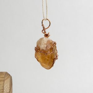 Product Image and Link for Golden Calcite Crystal Pendant