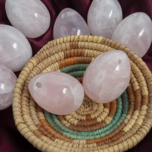 Product Image and Link for Rose Quartz Yoni Egg