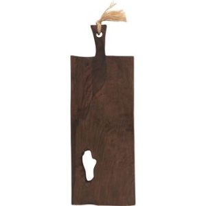California Shop Small Mango Wood Tray/Cutting Board W/ Handle