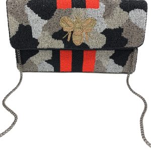 Product Image and Link for Bees In Camo Clutch