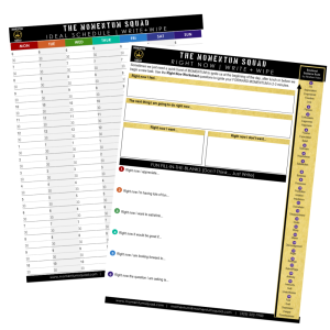 Product Image and Link for Right Now / Ideal Schedule | Write + Wipe