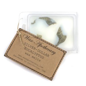 Product Image and Link for SILVER-DOLLAR EUCALYPTUS WAX MELT by Wax Apothecary