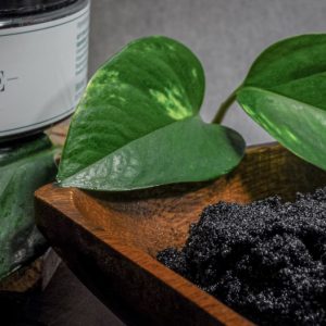 Product Image and Link for Coconut and Charcoal Body Scrub
