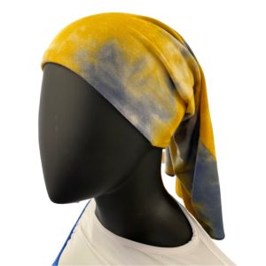 Product Image and Link for Exercise Headband – Yellow & Blue