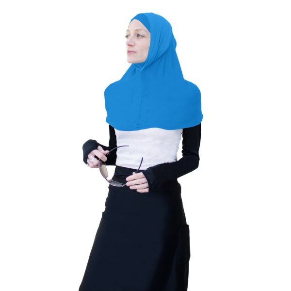 Product Image and Link for Medical Hijab – All Blue