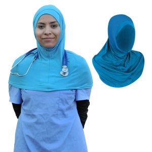 Product Image: Medical Hijab – All Blue