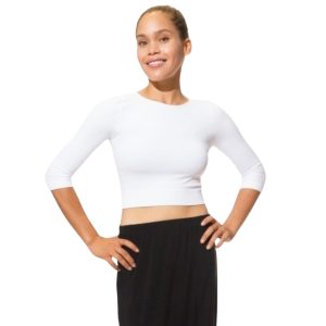 Product Image and Link for Tznius Shell Layering Top – White