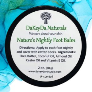 California Shop Small Nature’s Nightly Foot Balm (Unscented)