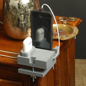 Product Image and Link for Apple AirPods 2nd Generation and iPhone with Case Custom Charge Cradle