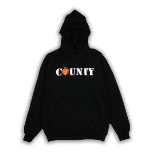 California Shop Small The County Hoodie BLACK
