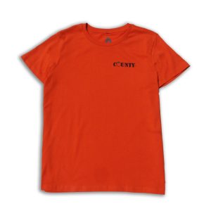 Product Image and Link for The County Women’s S/S ORANGE