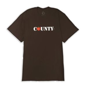 California Shop Small The County S/S BROWN