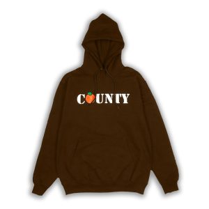 California Shop Small The County Hoodie BROWN