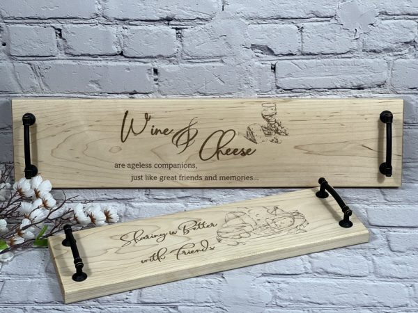 Product Image and Link for Solid Maple Charcuterie Board/Serving Board