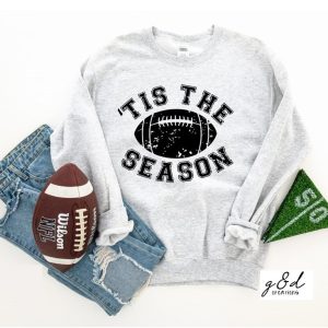 California Shop Small Tis The Season Football Sweatshirt