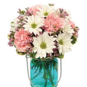 Product Image and Link for Pink and White Bouquet