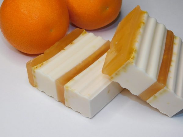 Product Image: 4-Layer Orange Zest Shea Butter Honey Soap