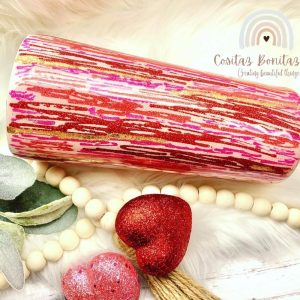 Product Image and Link for Handmade Pink & Glitter Embellished Tumbler