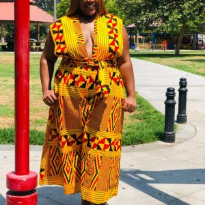 Product Image and Link for Fallon Kente Infinity Jumpsuit
